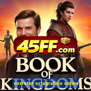 corretor ortografico online